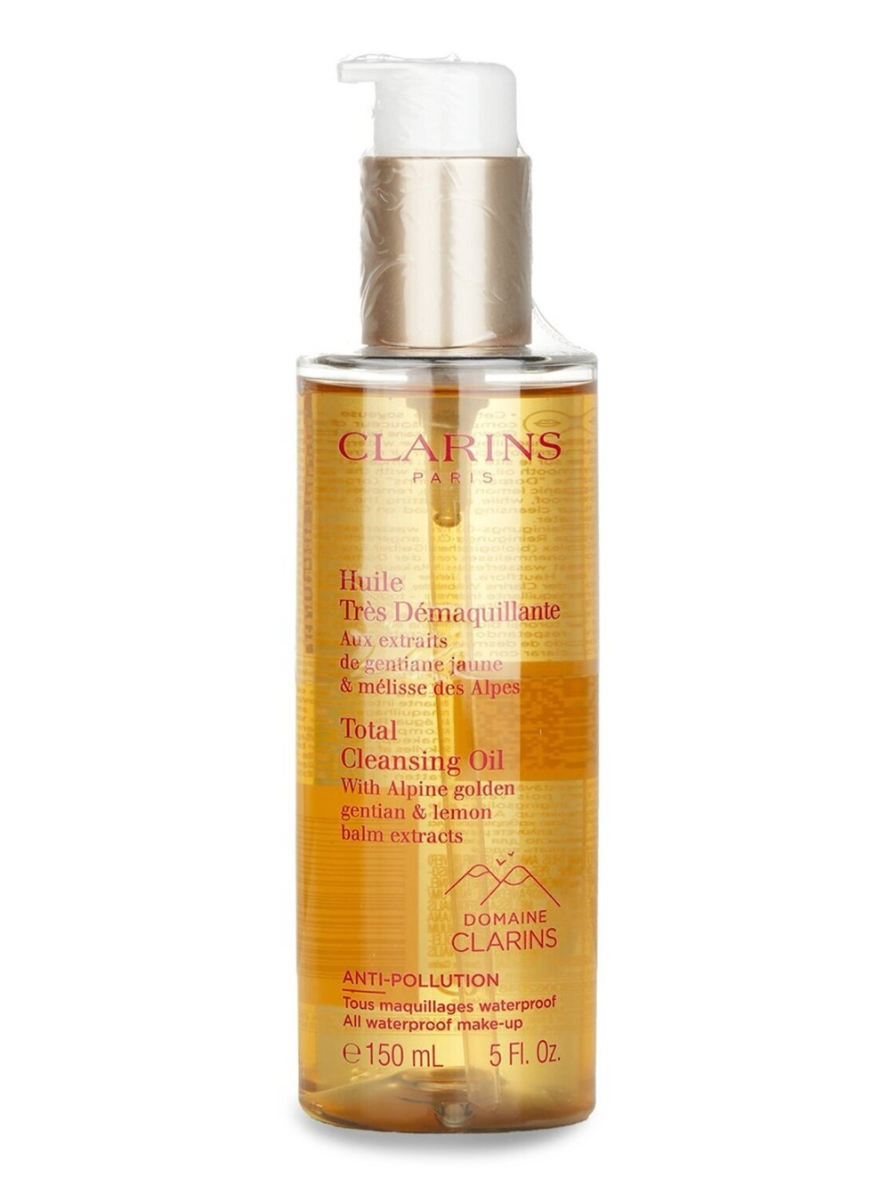 Clarins Total Cleansing Oil 150ml SAFETY SEALED NWT -can be refilled!